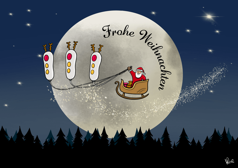 Weihnachten PopUp Bild